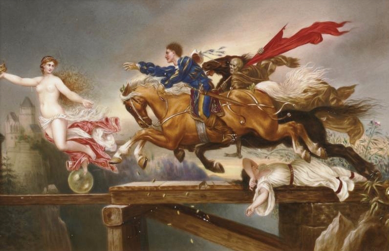 Allegory Of Ambition by Franz Wagner